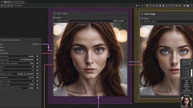 SDXL - Fixing Eyes With Refiner In Stable Diffusion XL