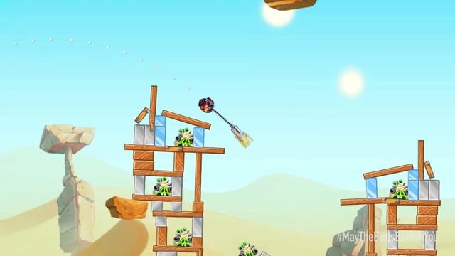 Angry Birds Star Wars 2 character reveals Anakin Skywalker Podracer смотреть онлайн
