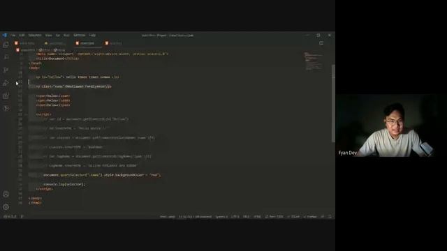 #Day2 Web Development: Front-end, belajar javascript, DOM, dan Vue CLI. смотреть онлайн