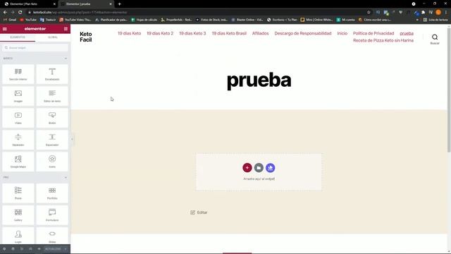 Como Importar y Exportar una página con Elementor 2022 - Importar JSON en Elementor смотреть онлайн