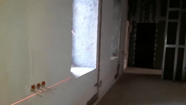 Лазерный уровень BOSCH в деле...