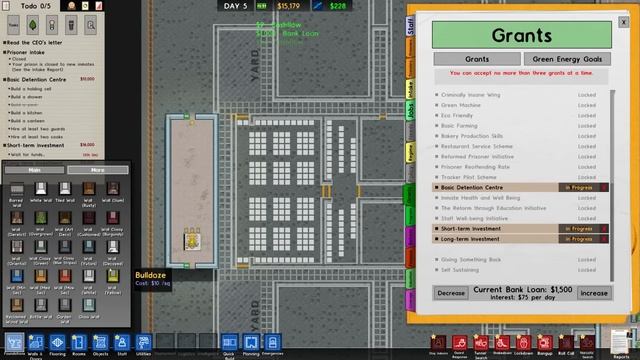 Glass EVERYTHING For Transparency | Prison Architect - Future Tech #2