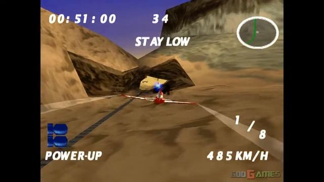 Plane Crazy - Gameplay PSX / PS1 / PS One / HD 720P (Epsxe)