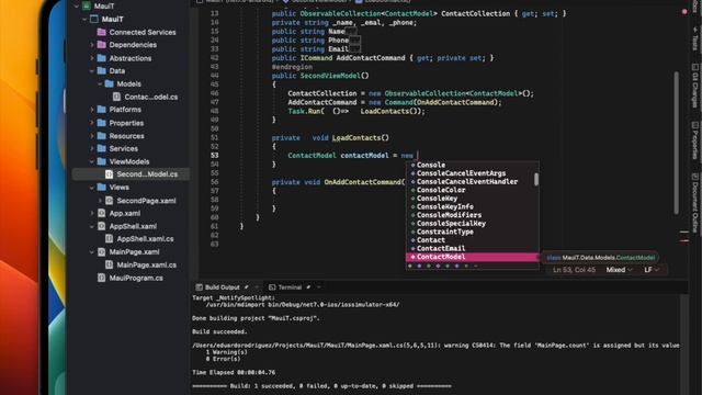 MAUI CollectionView Horizontal & Vertical Stack смотреть онлайн