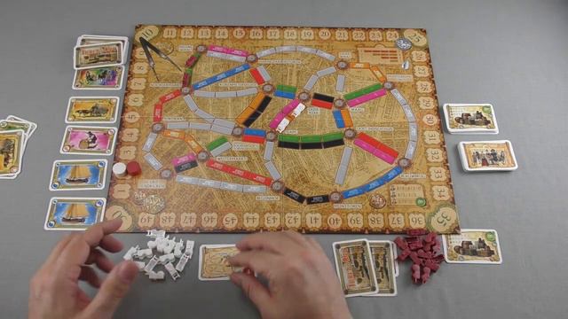 Brætspil: Ticket to Ride - Amsterdam смотреть онлайн