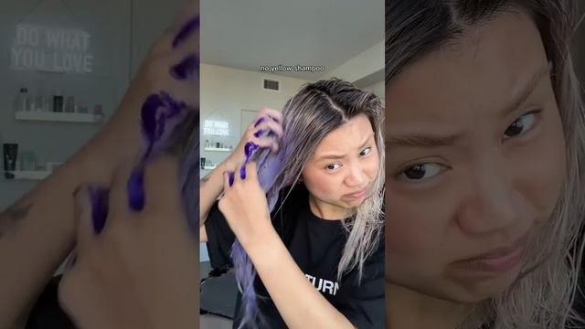 testing PURPLE shampoo on my hair ? смотреть онлайн