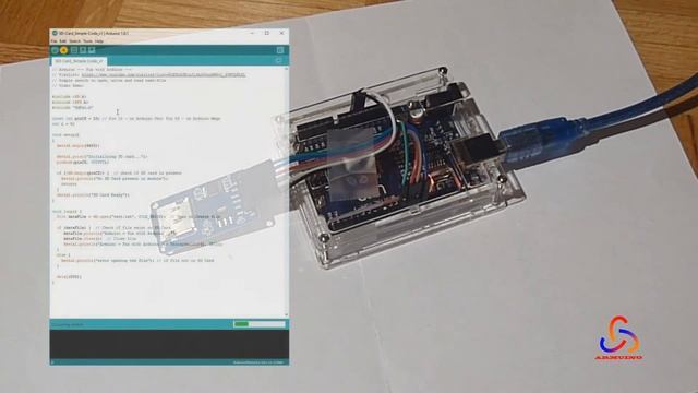 Interfacing SD Card with Arduino смотреть онлайн