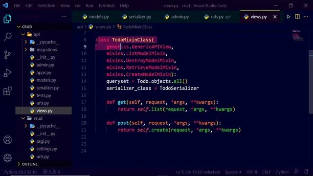 Django Rest Framework in Hindi | CRUD Operations using Mixin Class | Part - 5 | смотреть онлайн