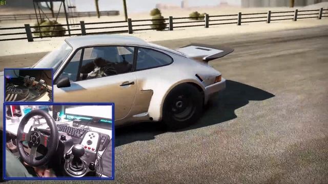 NFS Shift 2 | Porsche 911 | Ambush Canyon | Logitech G27 смотреть онлайн