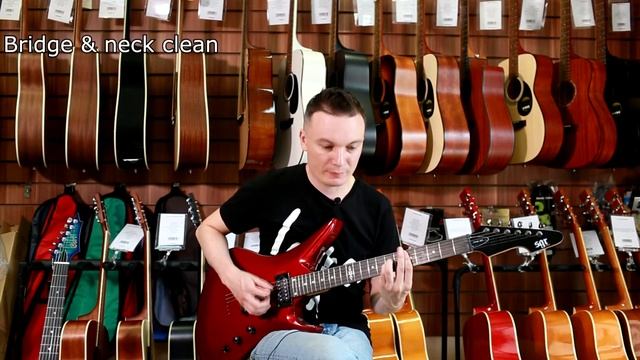 Schecter SGR AVENGER обзор гитары смотреть онлайн