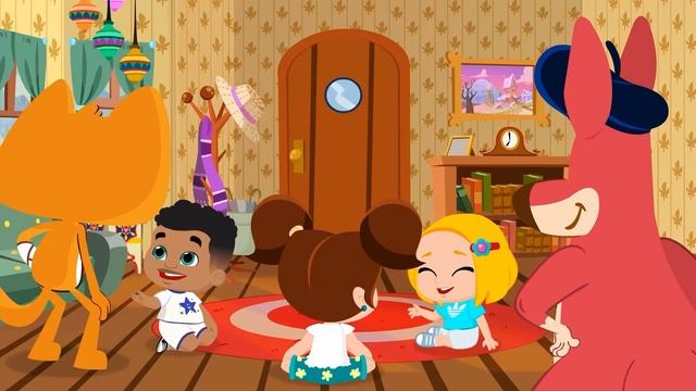 Rain, rain go away☔ | Superzoo Songs for Kids смотреть онлайн