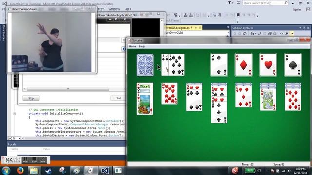 Play PC games with the Kinect using any gesture you want! смотреть онлайн