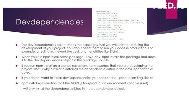 dependencies vs devdependencies vs peerdependencies in package.json смотреть онлайн