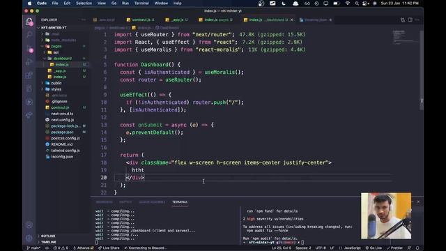 Create your own NFT Minter using Moralis, Next.js and Solidity - Tutorial ? смотреть онлайн