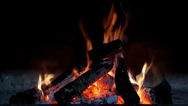 Медитация от негатива на огонь. Очищение ума под треск костра.