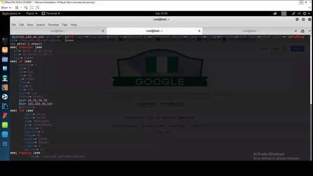 Packet Sniffing and Manipulation with Python Scapy смотреть онлайн