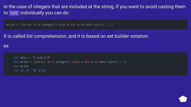 How to convert comma-delimited string to list in Python? смотреть онлайн