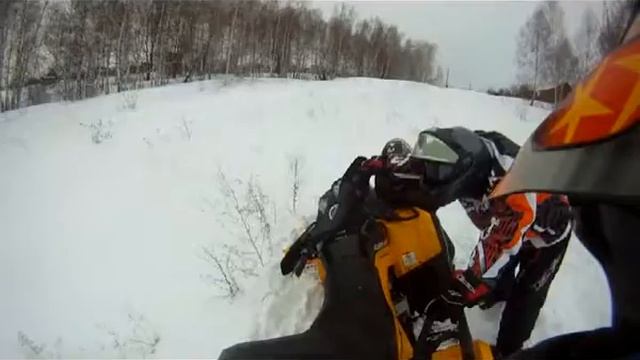 Покатушки на квадрах зимой (часть 1) смотреть онлайн