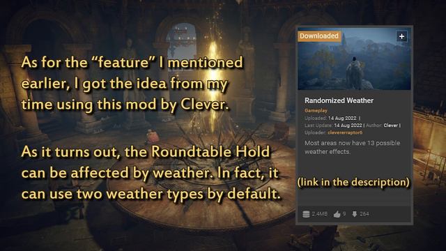 Elden Ring Mythbusters: Outside the Roundtable Hold + Weather Effects смотреть онлайн