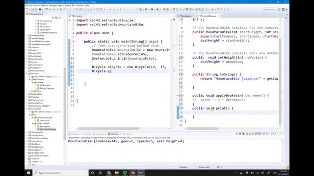 CS 143 Lecture 03 Inheritance Composition and Overriding Methods default смотреть онлайн