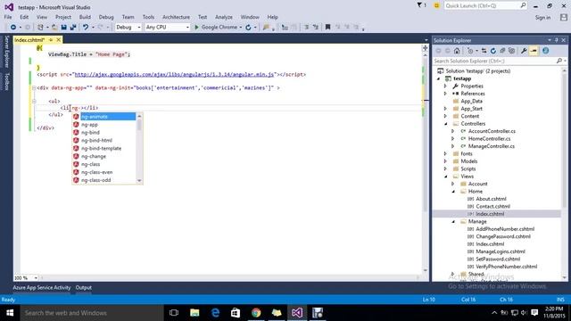 [step4]Looping With Ng repeat in AngularJS смотреть онлайн
