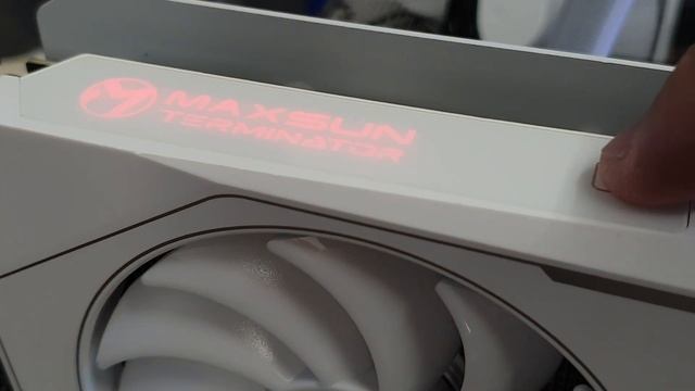 MAXSUN GeForce RTX 4060Ti Terminator W 8G Cyber RGB смотреть онлайн