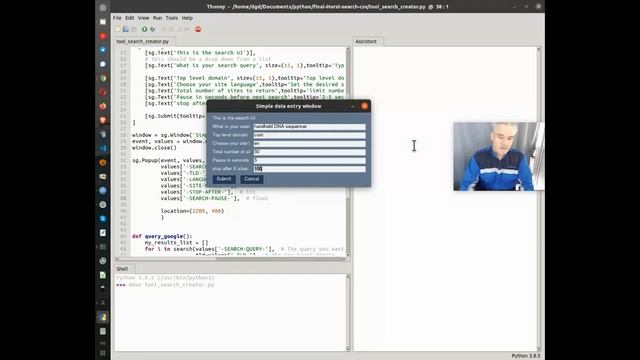 problem: automate search results solution: python search script смотреть онлайн