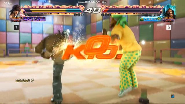 Tekken7 Season3 Miguel Death Match 8 Tekken King vs Murduk смотреть онлайн