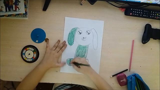 Как карандашом нарисовать зайку смотреть онлайн