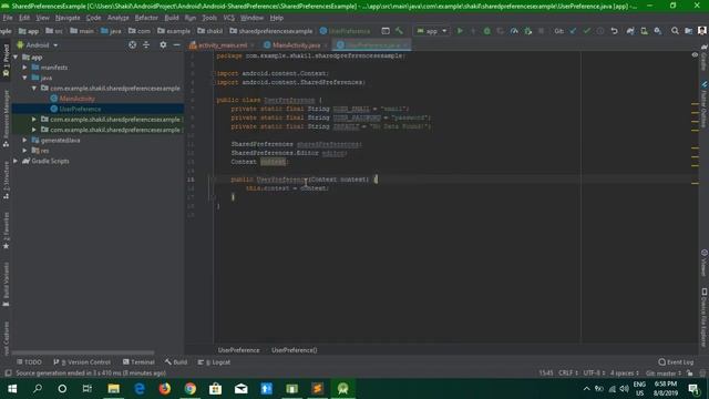 Android Shared Preferences Example смотреть онлайн