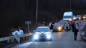 Через мост несем невесту Марий суан Куженер район Тумьюмучаш и Якимово ялыште 2023 г.