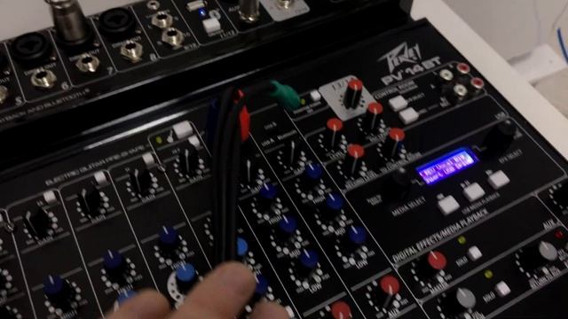 как подключить аудио-карту к микшеру / AUX