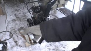 Лыжи и капот для снегоуборщика