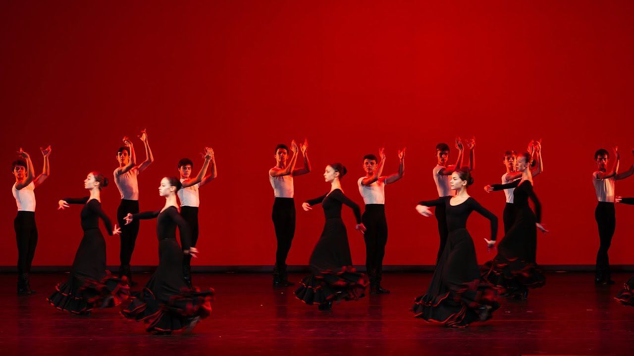 В ритме фламенко. Школа-Студия при ГААНТ имени Игоря Моисеева. смотреть онлайн