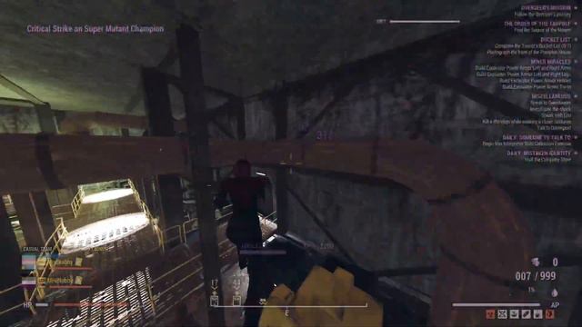Fallout 76 - Double XP West Tek XP farming w/ alt account [~2h30min, 79 levels] смотреть онлайн