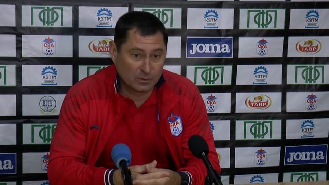 СКА - "Краснодар-2" Послематчевая пресс-конференция Михаила Куприянова смотреть онлайн
