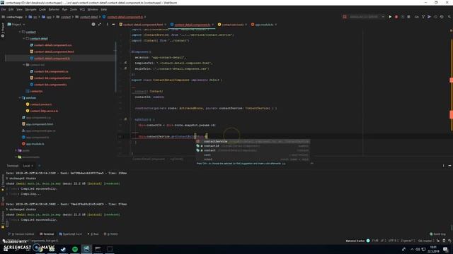 Contacts App 3 - Tietyn kontaktin tietojen haku json-serveriltä смотреть онлайн
