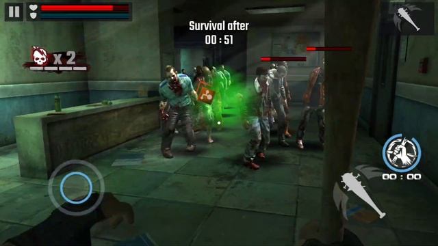 DEAD TARGET: Zombie || MELEE Mode 「Android Gameplay」 смотреть онлайн