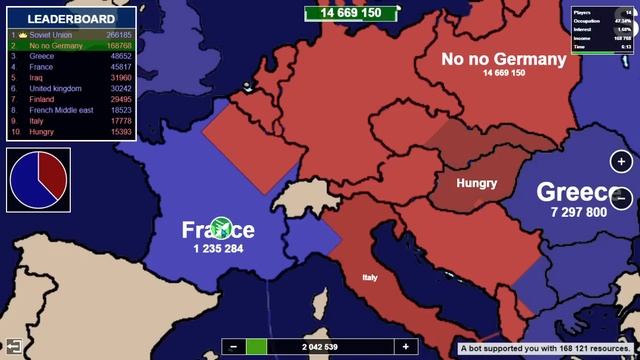 WW2 but in territorial io смотреть онлайн