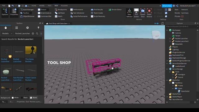 How To Make A Tool Shop With Data Store In Roblox Studio смотреть онлайн