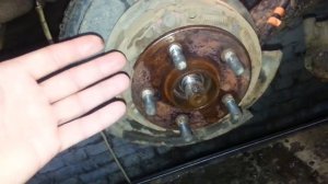 Toyota vista ardeo 4 wd замена заднего ступичного узла....