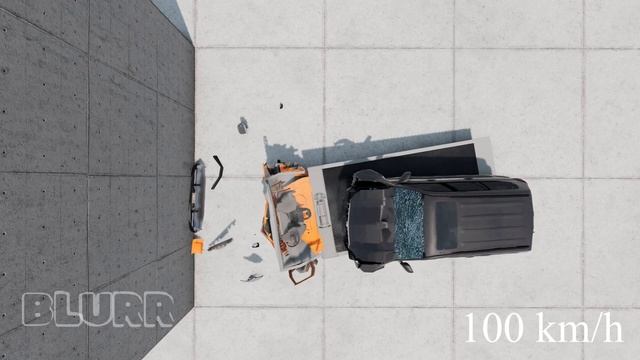 Tow Truck vs Wall 200 KM/H - BeamNG Drive смотреть онлайн