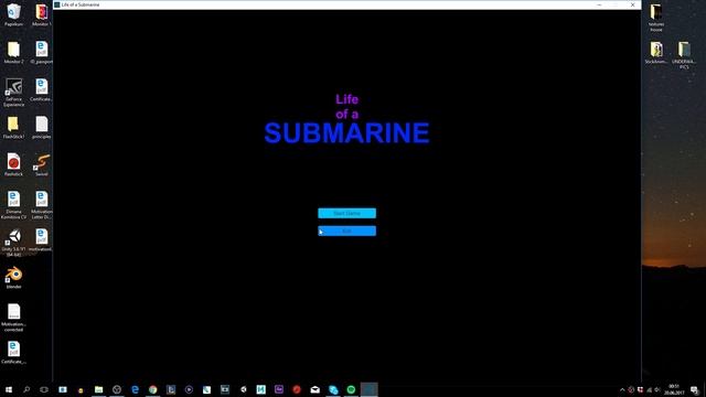 Submarine 2D Game смотреть онлайн