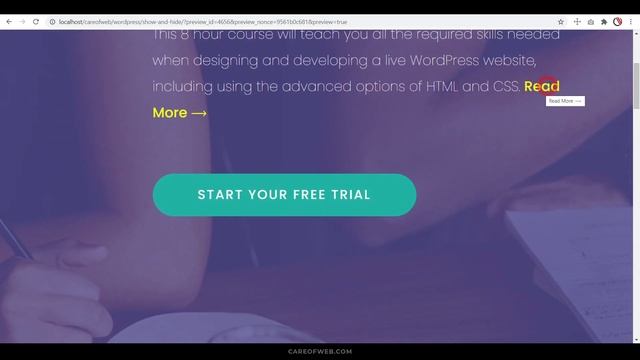 Show and Hide | शो और हाइड | How to add show and hide function in WordPress Website | हिंदी में смотреть онлайн