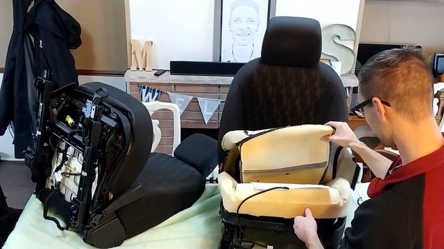 How to Install Heated Seat Inserts in a 2011-2015 Chevrolet Volt - No Hog Rings! смотреть онлайн