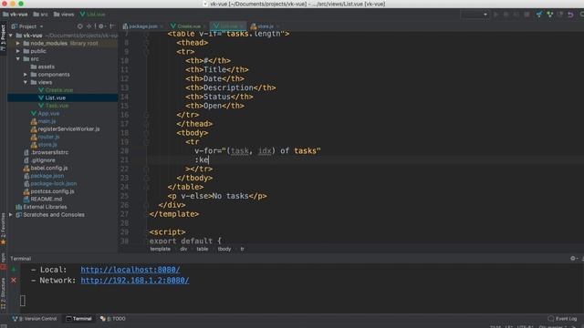 Разбор задачи на собеседование по VueJS (создание SPA) смотреть онлайн