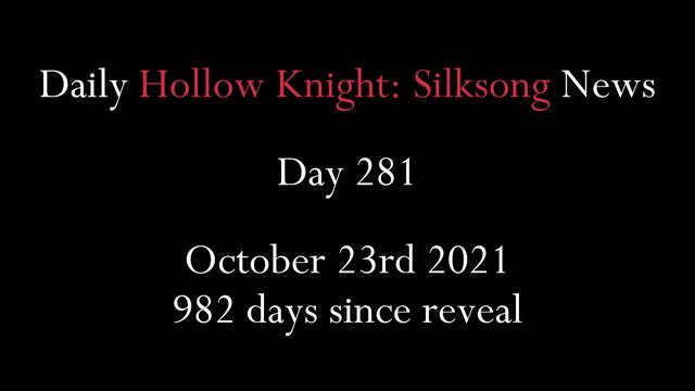 Daily Hollow Knight: Silksong News - Day 281 смотреть онлайн