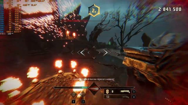 Metal: Hellsinger / Test FPS (Amd RX 6700 XT + i5 11400F) / Boss Fight смотреть онлайн