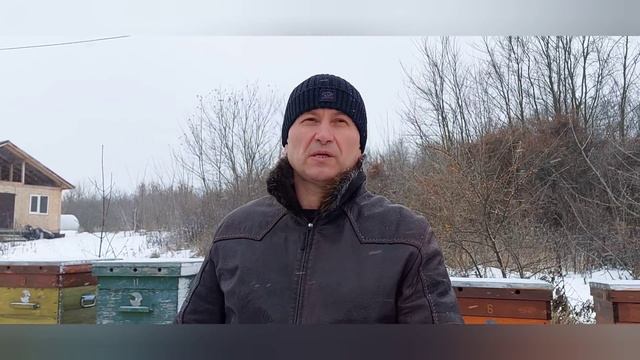 Пасека. Где то в Белгородской области. холодная зимовка. смотреть онлайн