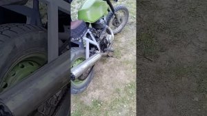 Переделанный ИЖ Планета, зажигание от бензопилы штиль!!!!